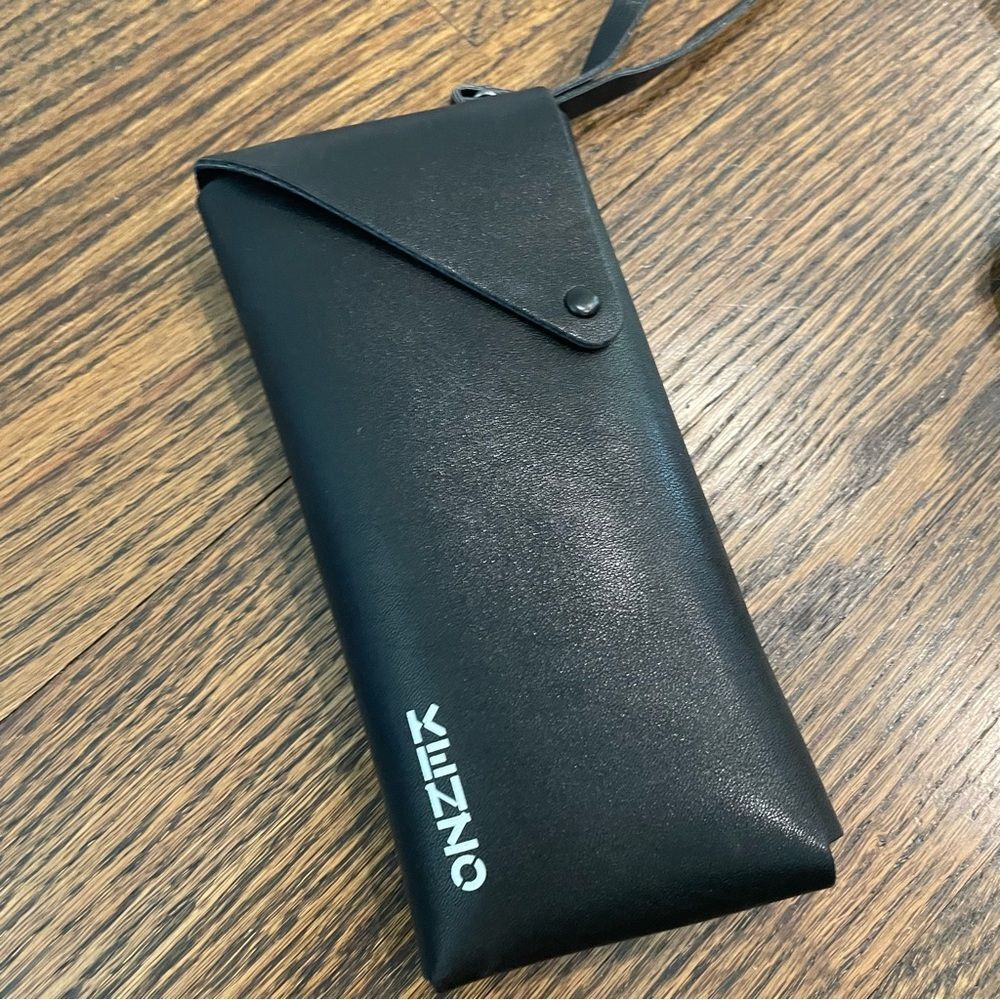 Kenzo Black Glasses Pouch - Picture 2 of 8